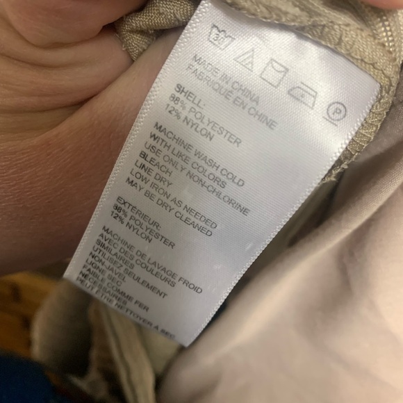 Urban Outfitters Chic Ribbed Wide-Leg Pants in Beige - Picture 6 of 6